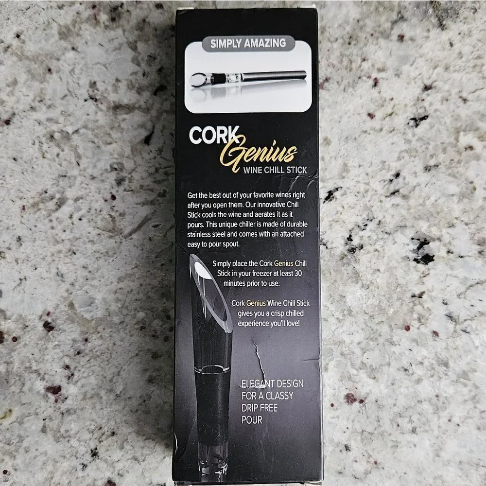 Cork Genius Wine Chill Stick